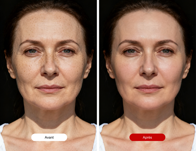 Before After comparison