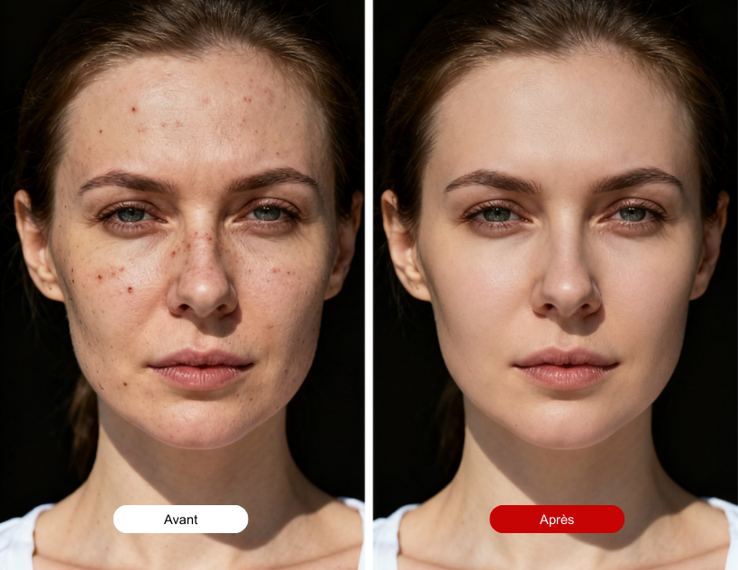 Before After comparison