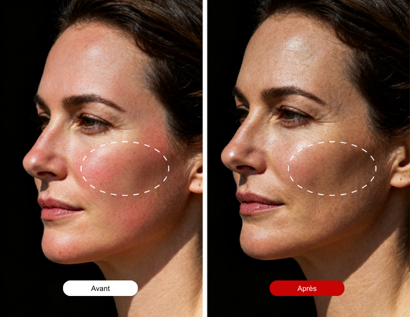 Before After comparison