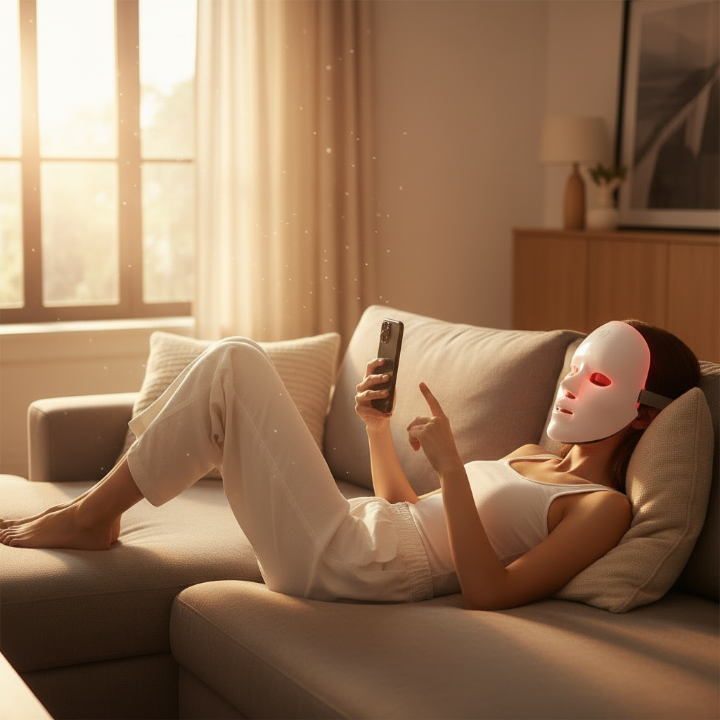 Luminova - Masque LED 7 Couleurs