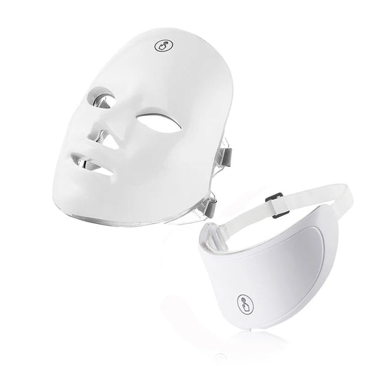Luminova - Masque LED 7 Couleurs (Visage + Cou)